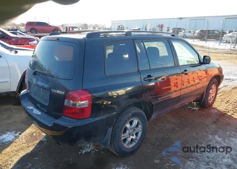 2006 Toyota Highlander V6 from USA, damaged, VIN JTEDP21A860091779